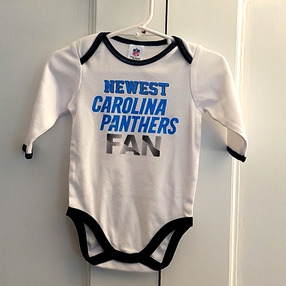 Carolina panthers onesie